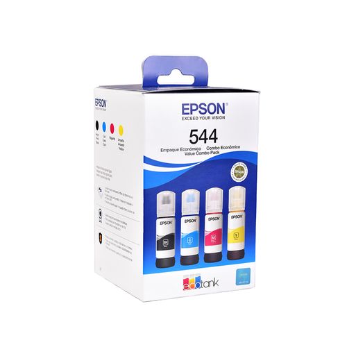 Pack Botellas de tinta x4 Epson T544