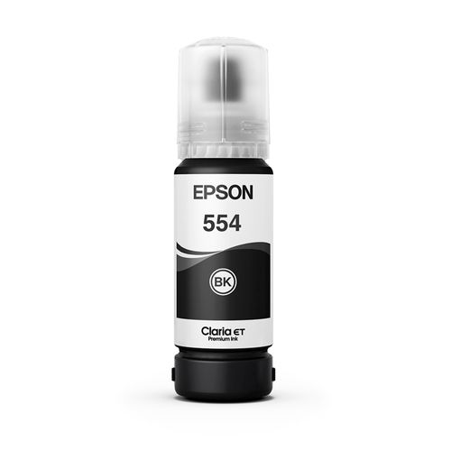 Botella de tinta Epson T554 Negro