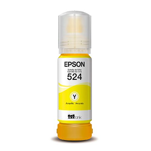 Botella de tinta Epson T524 Amarillo