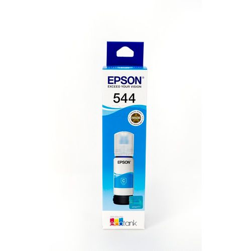 Botella de tinta Epson T544 Cian